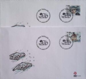 Greenland (2006) FDCs / Norden Mythology