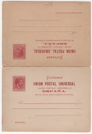 C* (1882) Ed. EP. 13 / Tarjeta Postal