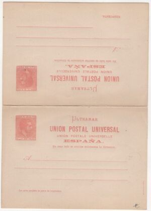 C* (1882) Ed. EP. 14 / Tarjeta Postal