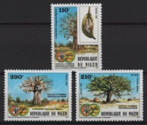 Niger (1985) Mi. 953/55 / Trees