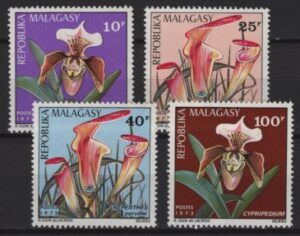 Madagascar (1973) Mi. 691/94 / Flowers