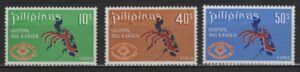 Philippines (1970) Yv. 784/86 / Maps