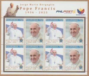 Philippines (2025) MS / Pope Francesco