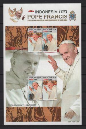 Indonesia (2024) MS / Pope Visit