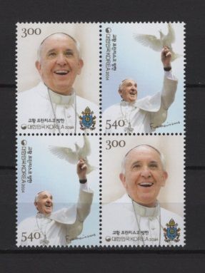 Korea (2014) B4 / Pope Francesco