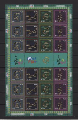 Fiji (2024) MS / Year of the Dragon