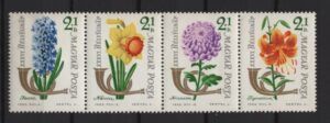 Hungary (1963) Mi. 1967/70 / Flowers