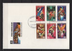Madagascar (1988) FDC / Fauna & Boy Scouts