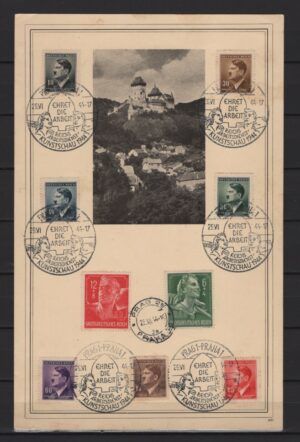 Bohemia and Moravia (1944) Card