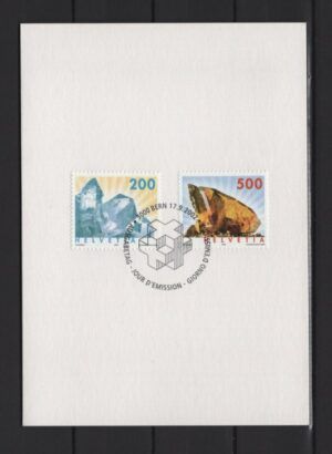 Switzerland (2002) Card / Minerals