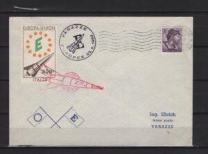 Italy (1962) Cover / Rocket Mail