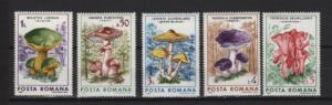Romania (1986) Yv. 3696/01 / Mushrooms
