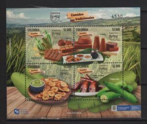 Colombia (2019) Block / Gastronomy