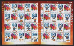 Australia (2014) 2 MS / Donald Duck