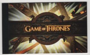 UK (2018) Booklet / Game of Thrones