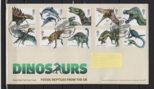 UK (2013) FDC / Dinosaurs