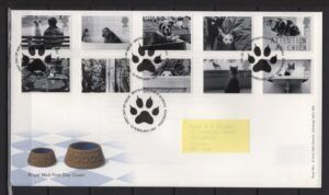 UK (2001) FDC / Cats and Dogs