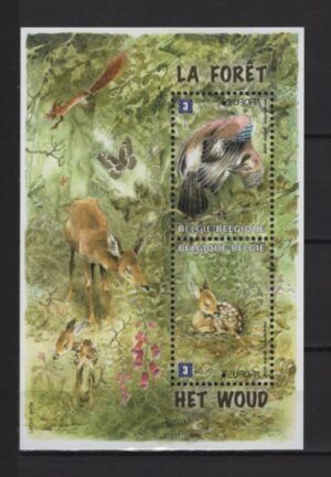 Belgium (2011) Yv. Bf. 143 / Butterflies