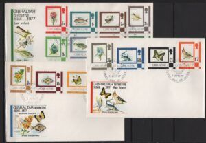 Gibraltar (1977) FDC (3) / Fauna