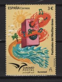 Spain (2023) Set / Joint Issue with Euromed