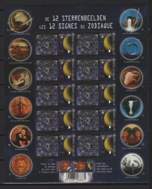 Belgium (2011) MS / Zodiac