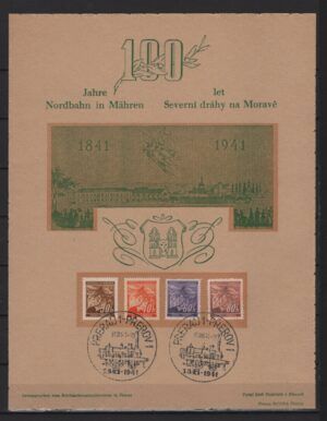 Bohemia and Moravia (1941) DOC / Railway Aniversary
