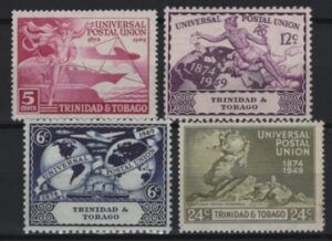 Trinidad & Tobago (1949) Mi. 149/52 / UPU