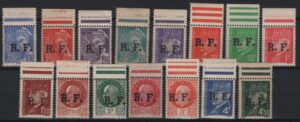 France - Liberation (1944) Yv. 1/15 / Rhone - Alpes - Lyon