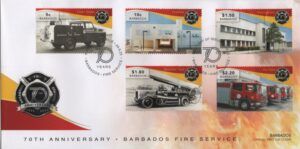 Barbados (2025) FDC / Fire Service