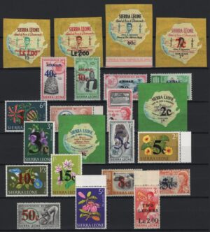 Sierra Leone (1964/65) Mi. 279/301 / Definitives