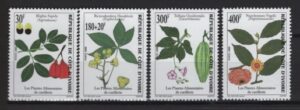 Ivory Coast (2000) Yv. 1040/43 / Plants