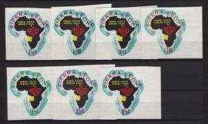 Sierra Leone (1968) Mi. 420/26 / Human Rights