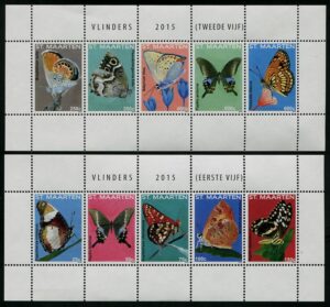 St. Martin (2015) 2 Blocks /  Butterflies