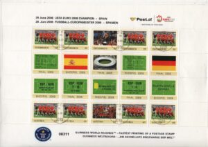 Austria (2008) Seet / UEFA Eurocup Champion (O)