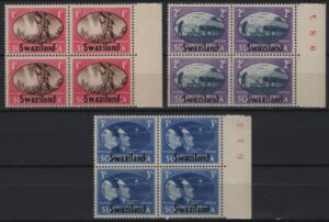 Swaziland (1946) Mi. 38/43 - Pair / Victory Aniversary