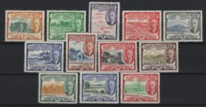 St. Kitts (1952) Yv. 121/32 / Defnitives