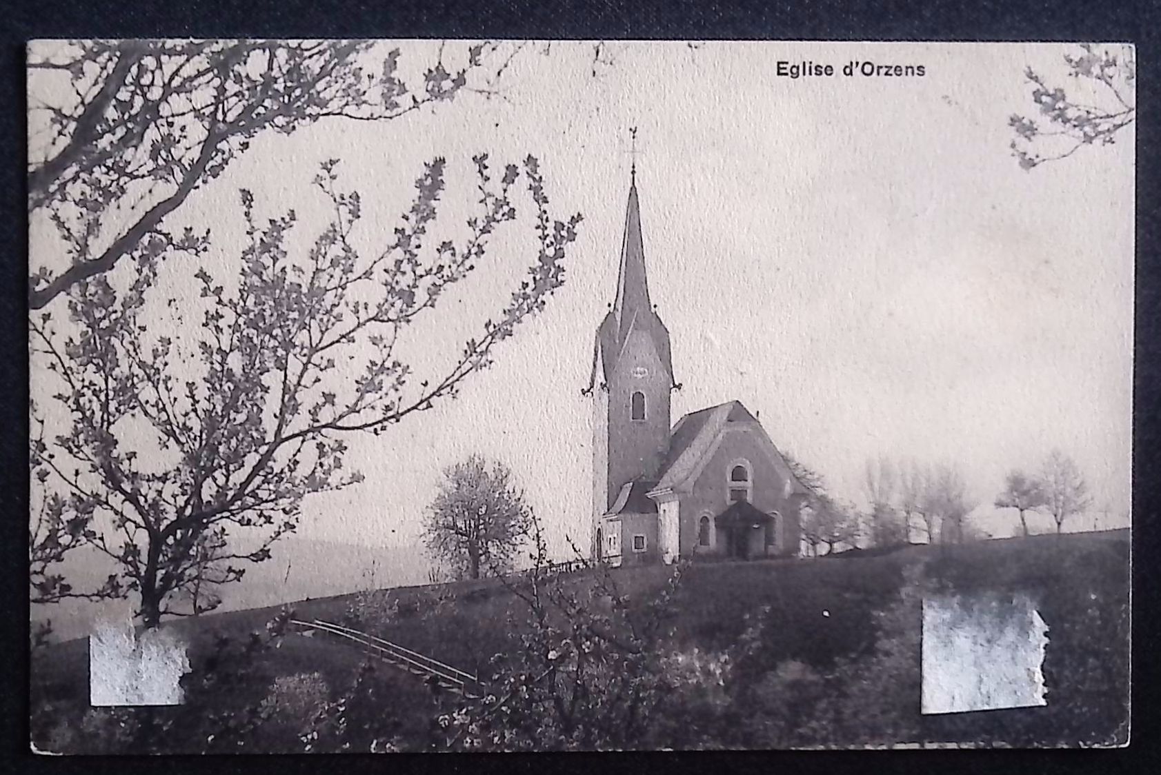 Switzerland (1918) Postcard / Orzens to St. Jean - Image 2