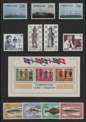 Faroe (1983) Complet Year Set