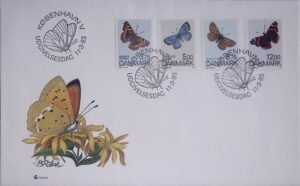 Denmark (1993) FDC / Butterflies