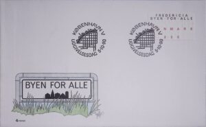 Denmark (1990) FDC / Braille