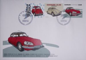 Denmark (2017) FDC / Vintage Cars