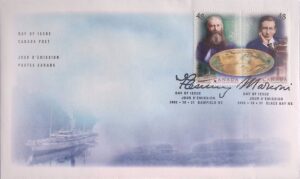 Canada (2002) FDC / S. Fleming & G. Marconi