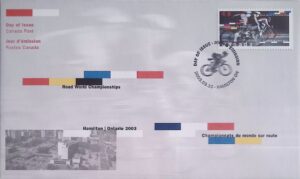 Canada (2003) FDC / Road World Championships