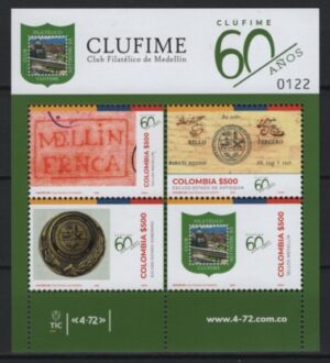 Colombia (2025) Block / Philately Club