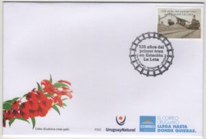 Uruguay (2026) FDC / La Lata Train Station