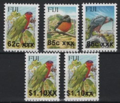 Fiji (2026) Set - 5v. / Overprints (7)